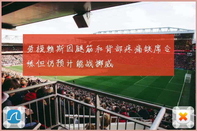 劳模赖斯因腿筋和背部疼痛缺席合练但仍预计能战挪威